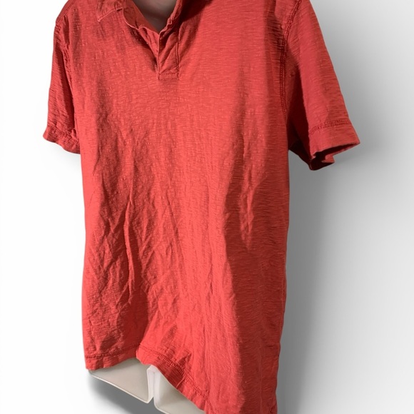 Calvin Klein Jeans Classic Red Polo Shirt (item#10136) - Picture 2 of 5